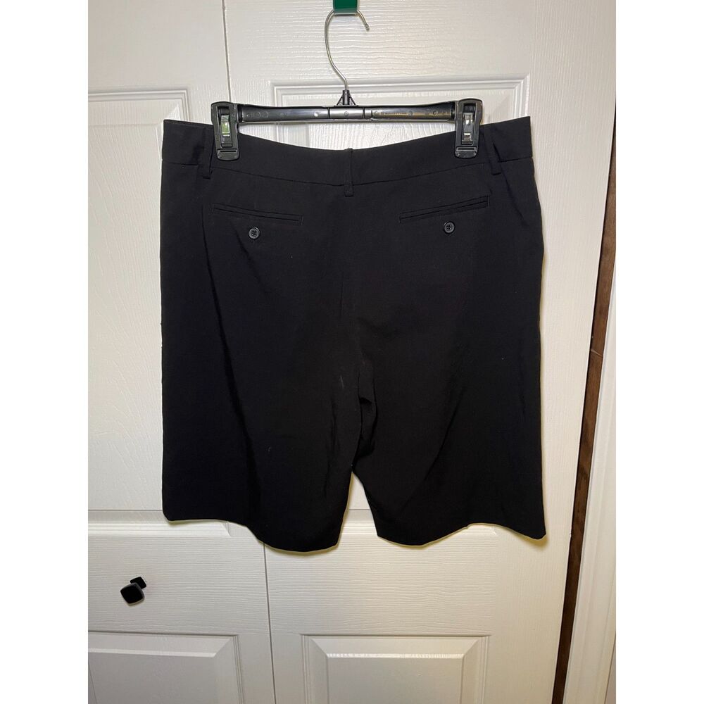 Daisy Fuentes Black Bermuda Dress Shorts Size 10